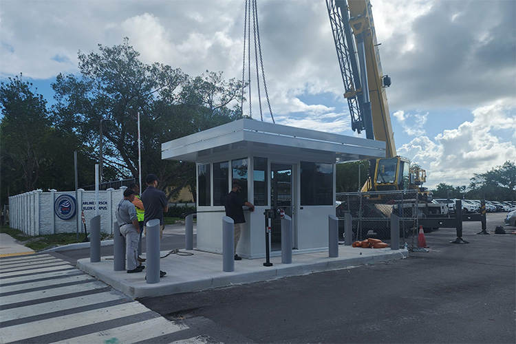Par-Kut Prefabricated Steel Booths Simplify On-Site Installation Par-Kut Prefabricated Steel Booths Simplify On-Site Installation