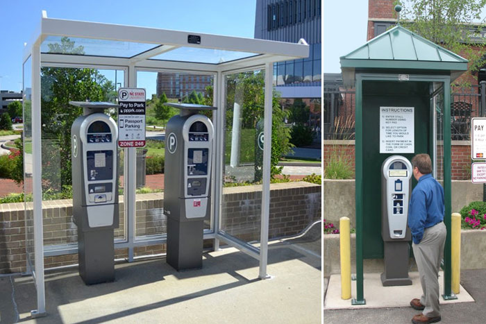 Pay Station Shelters from Par-Kut International