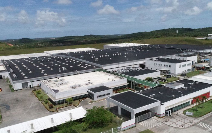 Penetron at Bridgestone Tire Factory Camaçari (BA), Brazil