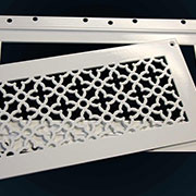 Perforated Grille With J-Bead Frame from Advanced Architectural Grilleworks