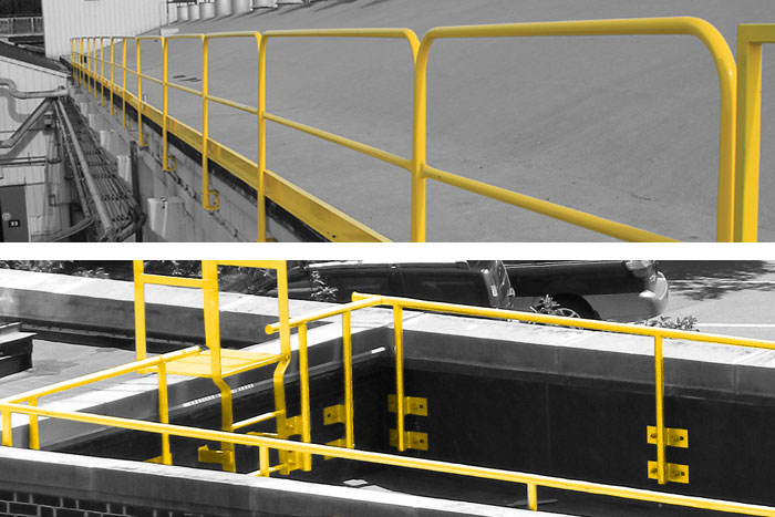 Permanent Guard Rail from Safety Rail Company