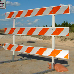 Plastic Barricades