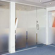 Pivot Frameless Swing Door from Avanti Systems