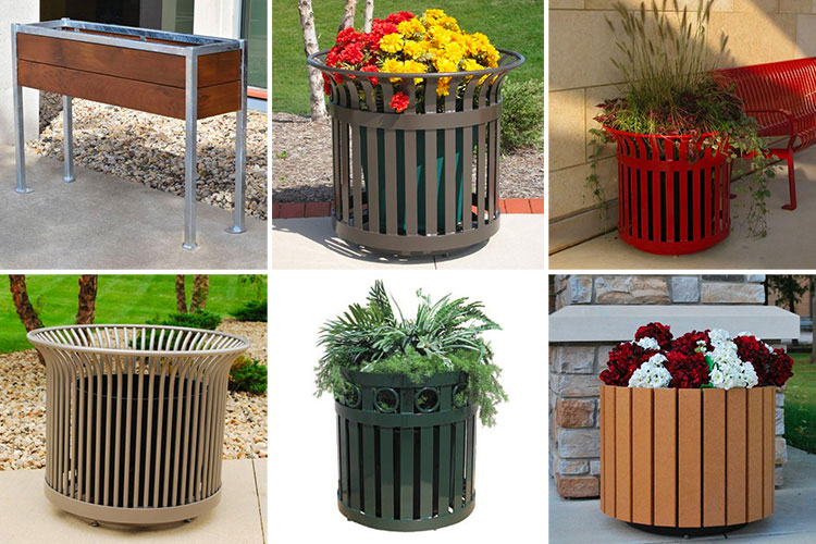 Planters from Thomas Steele