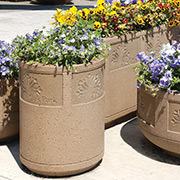Planters from Wausau Tile