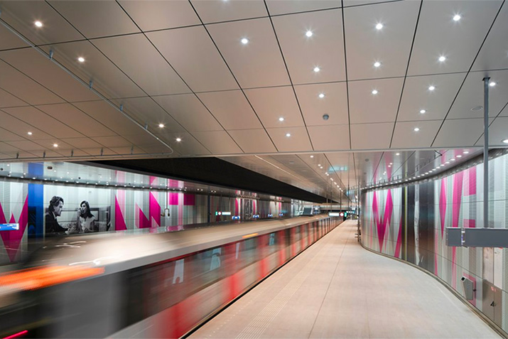 PLAZA Large-Format Acoustic Panels are changing the rules of metal ceilings in a BIG way. Monolithic look, #acoustic performance, easy installation, and best of all — long-term stability.