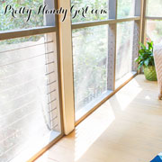 Pretty Handy Girl: CableRail in a screened porch DIY