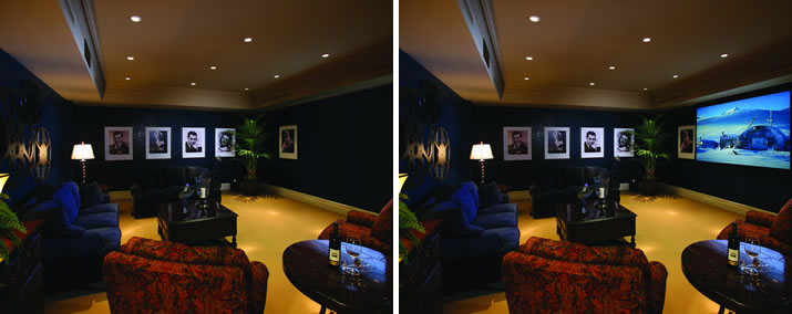 Projection Versus Flatscreens
