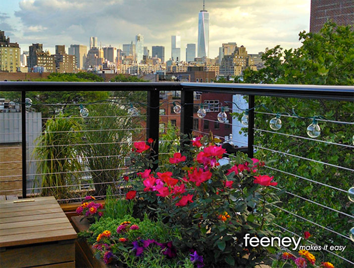 Railing color: a hidden choice