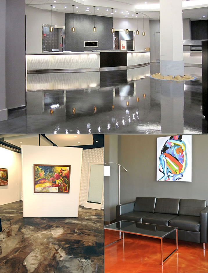 Reflector Designer Metallic Epoxy Flooring