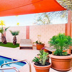 Resilient Poolside Paradises: TerraCast® Planters Redefine Durability