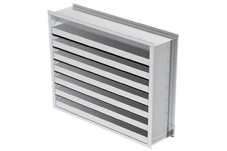 ACL1245V - Stationary Acoustical Louver Formed Louve