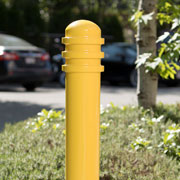 Safety Bollards Protect Storefronts