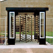 Security Turnstile Canopy from Par-Kut International