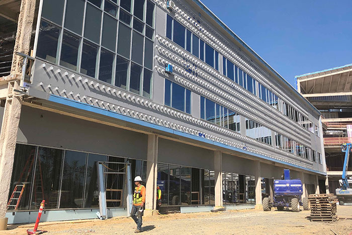 Sheltering Arms Institute Richmond-Area Hospital’s Building Façade Secured with StoVentro Sub-Construction