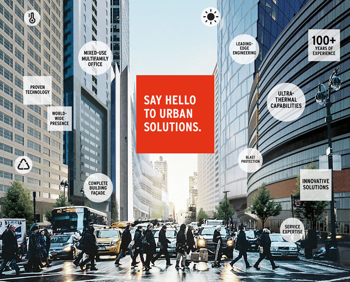 Solutions for the entire building façade