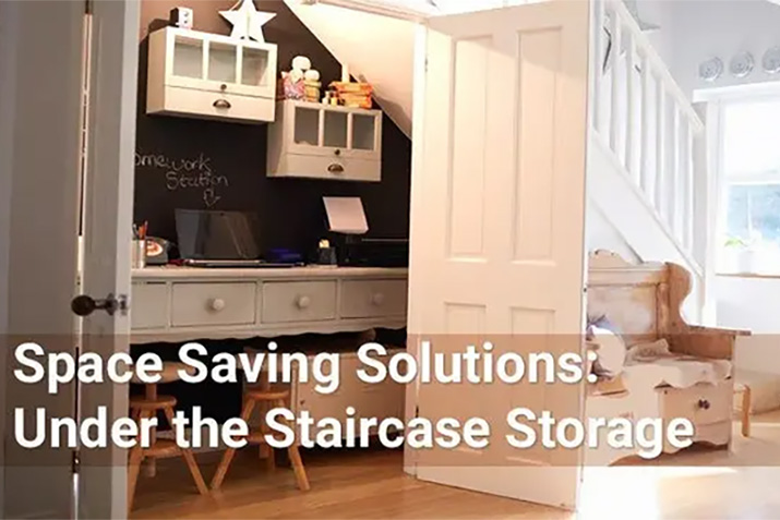 Space Saving Solutions: Under the Staircase Storage