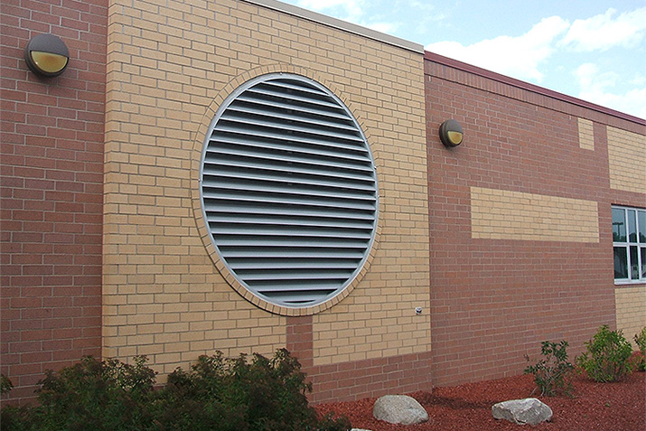 Specialty Shape Louvers