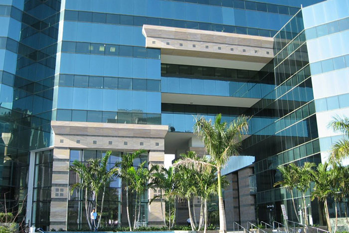 Stone Panels at Wells Fargo Tower