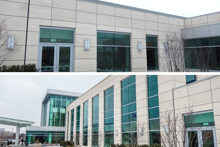 StonePly Cladding Enhances Delnor Hospital Expansion