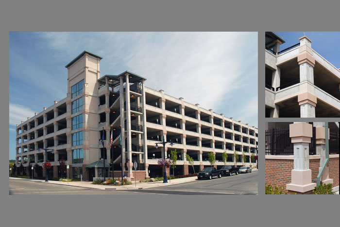 Stromberg Architectural Products at Bremerton Naval Parking Garage