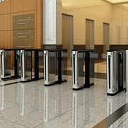 The Shortest Swing Barrier Optical Turnstile - Speedlane Compact