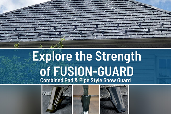 The Ultimate Snow Management Solution: Fusion-Guard, a Best-Selling Snow Guard for 20 Roof Types