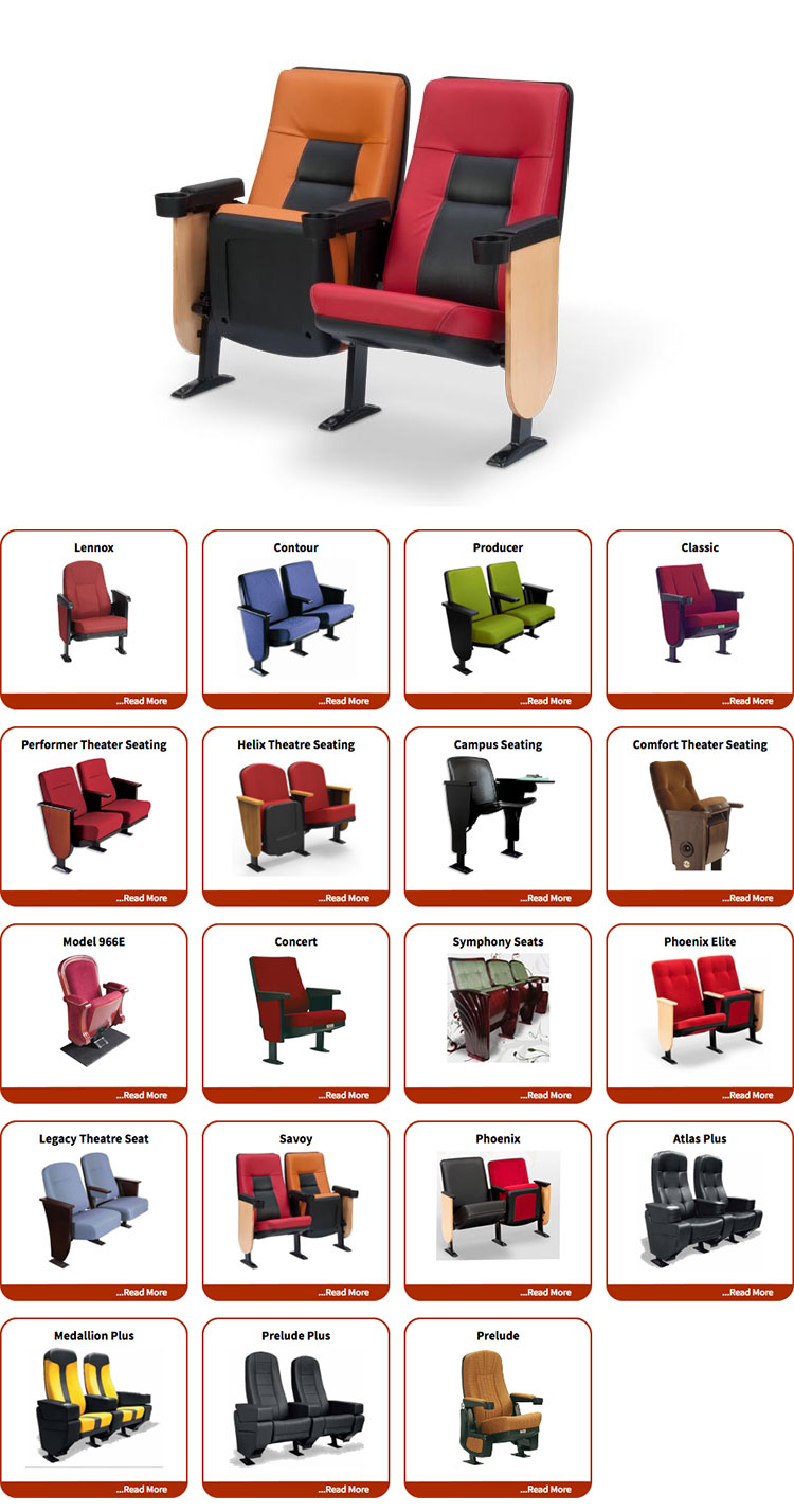 Theater Seating that says enjoy the show!