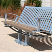 New Ashton™ Pedestal Bench