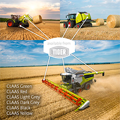 TIGER Drylac® powder coatings for agricultural and construction machinery