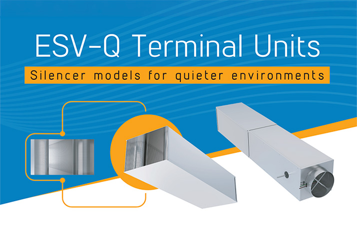 Titus ESV-Q Terminal Unit: Advanced Air Distribution with Integrated Noise Control
