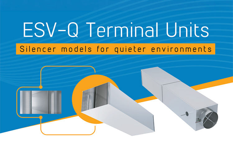 Titus ESV-Q Terminal Unit: Advanced Air Distribution with Integrated Noise Control