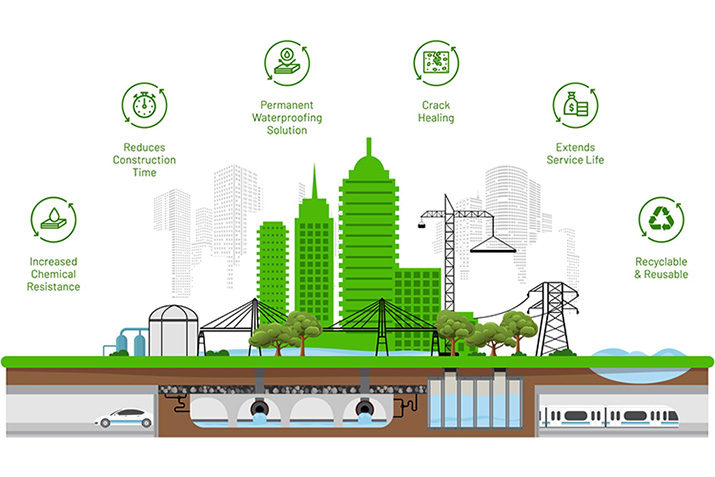 Unlock Sustainable Construction with Xypex Waterproofing Technology: Embrace Sustainability in Every Pour