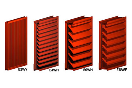 Wind Driven Rain Storm Louvers from Architectural Louvers