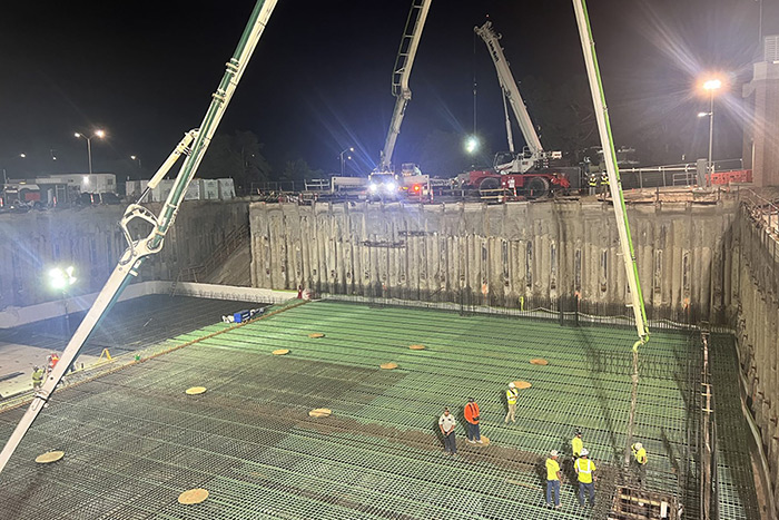 Xypex at Southwest Regional Chilled Water Plant, East Lansing, Michigan, USA
